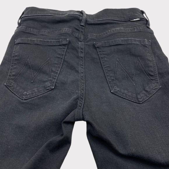 MOTHER The Insider Crop Step Fray Jeans in Not Guilty Women's Size 26 - Picture 11 of 13